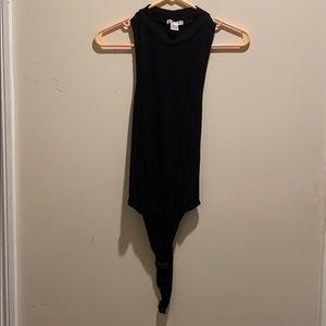Turtleneck tank top bodysuit